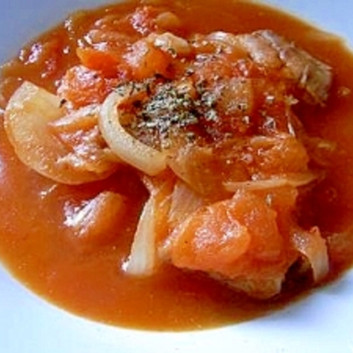 トマト缶を使わない 我が家のチキンのトマト煮 レシピ 作り方 By ぴーちゃん3279 楽天レシピ トマト缶を使わない 我が家のチキンのトマト煮 レシピ 作り方 By ぴーちゃん3279 楽天レシピ